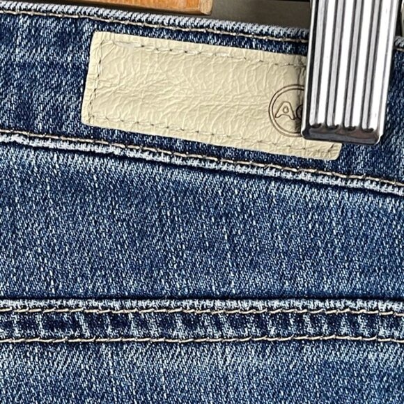 Ag Adriano Goldschmied Women's Jodi High-rise Slim Fit Flare Leg Crop Jean 28 - Picture 11 of 15